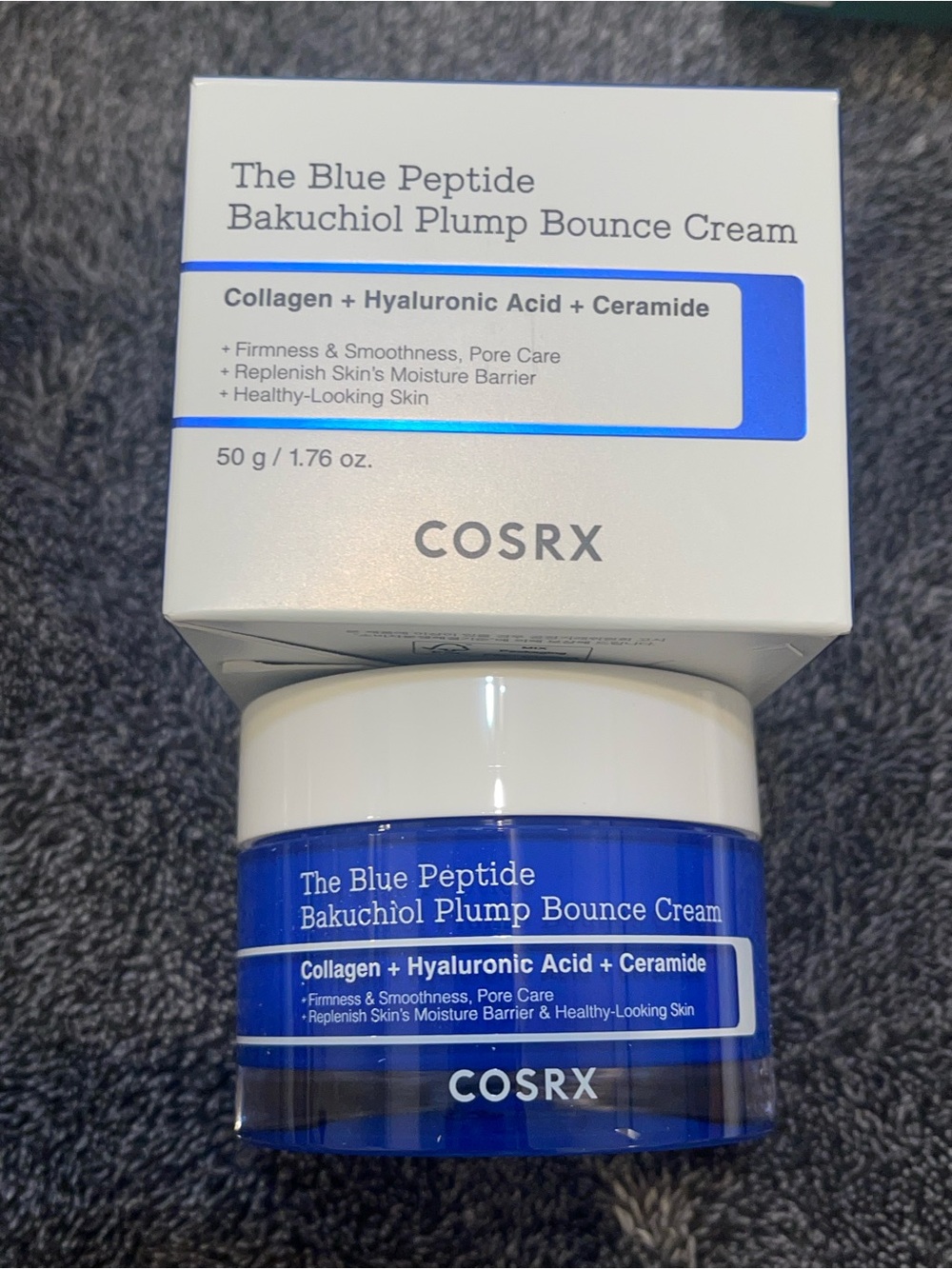 COSRX The Blue Peptide Bakuchiol Plump Bounce Cream 50ml